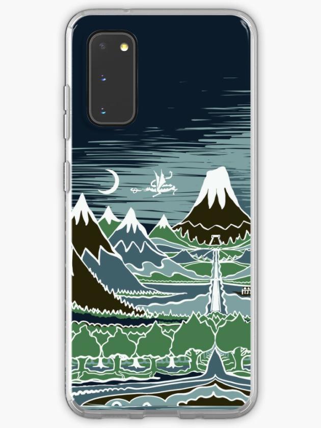 Galaxy S20 | A Halflings Journey On A Mountain Path Through An Elven Wood In The Style Of J.R.R.Tolkien Samsung Galaxy Phone Case Galaxy S20 Galaxy S20