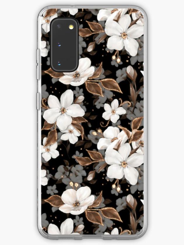 Galaxy S20 | Apple Flowers. Decorative Floral Pattern Samsung Galaxy Phone Case Galaxy S20 Galaxy S20