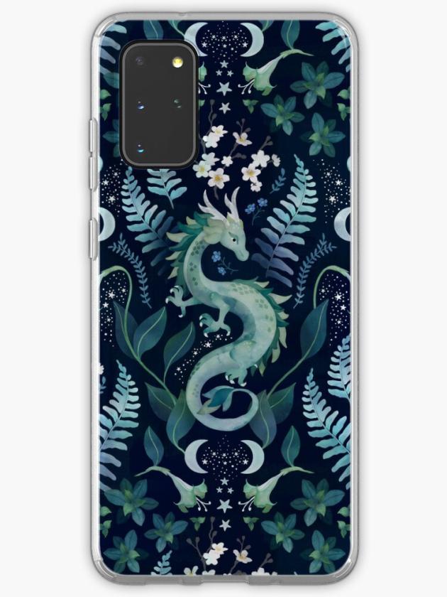 Galaxy S20+ | Mystic Woodland Dragon In Green And Blue Watercolour Samsung Galaxy Phone Case Galaxy S20 Galaxy S20