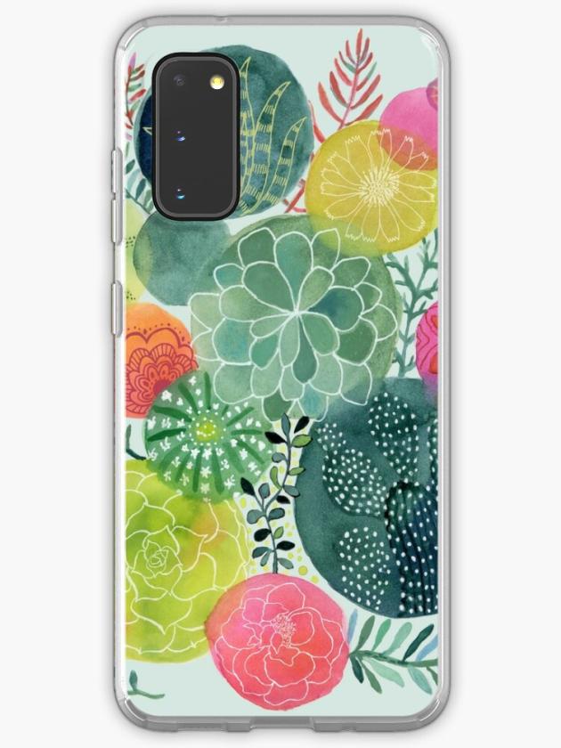 Galaxy S20 | Succulent Circles Samsung Galaxy Phone Case Galaxy S20 Galaxy S20