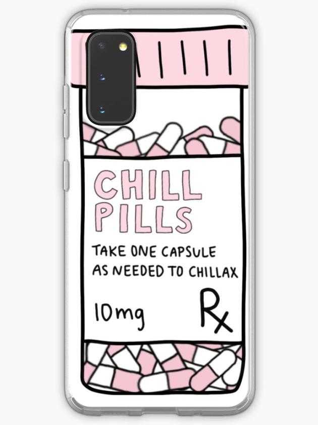 Galaxy S20 | Take A Chill Pill Samsung Galaxy Phone Case Galaxy S20 Galaxy S20