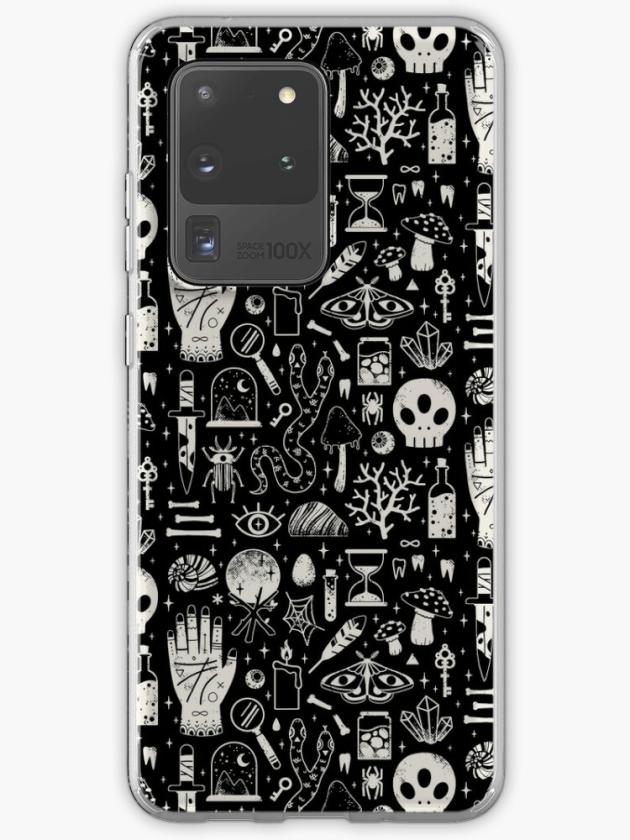 Galaxy S20 Ultra | Curiosities: Bone Black Samsung Galaxy Phone Case Galaxy S20 Ultra Galaxy S20 Ultra