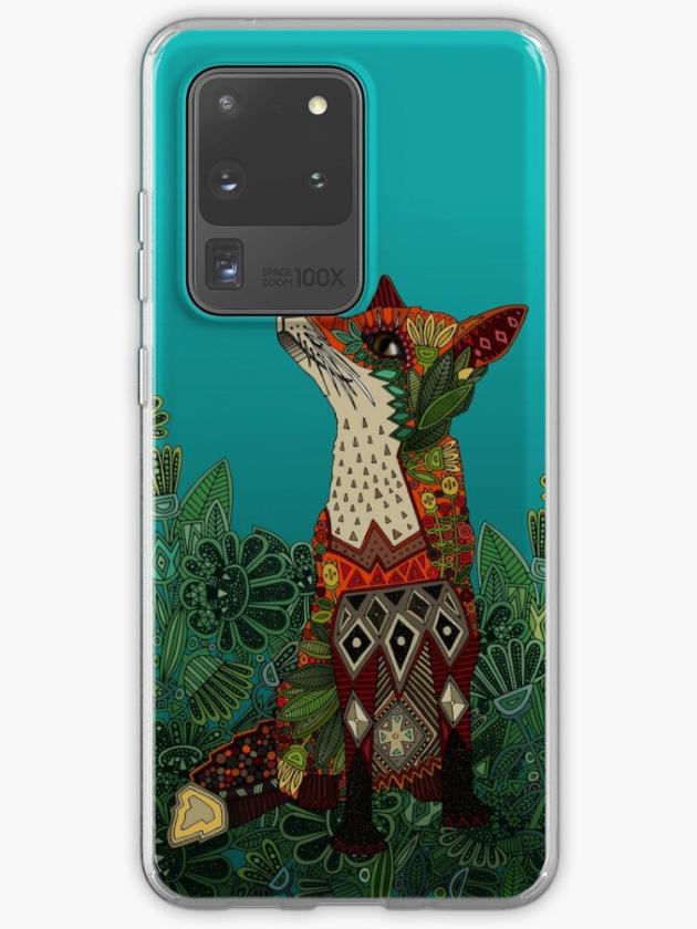 Galaxy S20 Ultra | Floral Fox Samsung Galaxy Phone Case Galaxy S20 Ultra Galaxy S20 Ultra