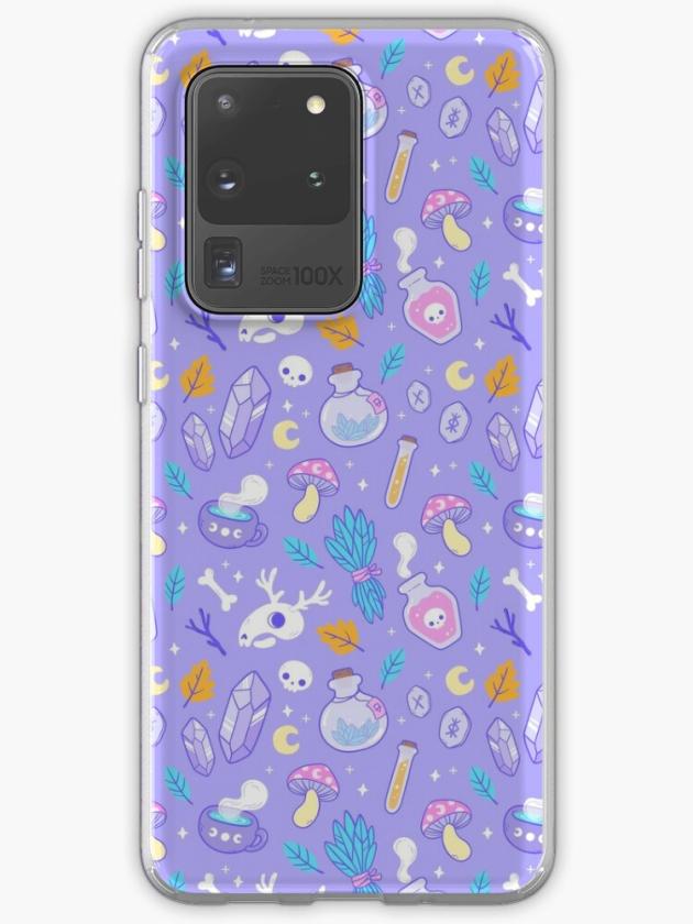 Galaxy S20 Ultra | Witchy Ingredients // Pastel | Nikury Samsung Galaxy Phone Case Galaxy S20 Ultra Galaxy S20 Ultra