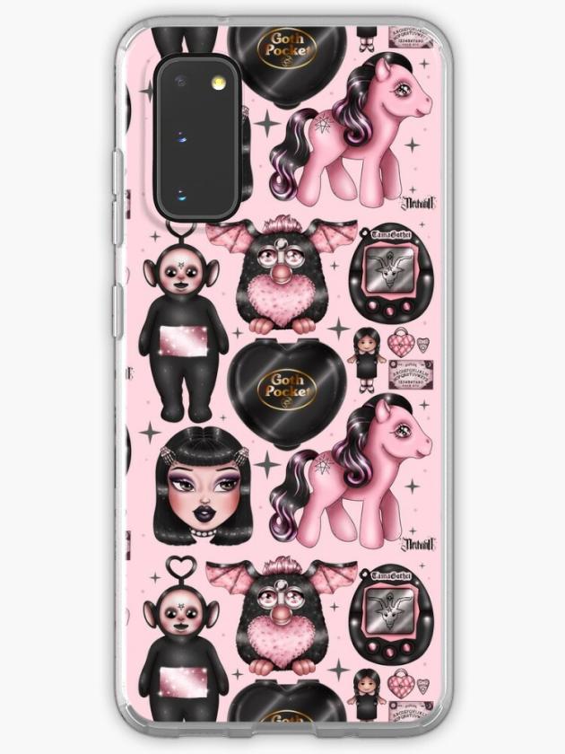 Galaxy S20 | Vintage Goth Toys Samsung Galaxy Phone Case Galaxy S20 Galaxy S20