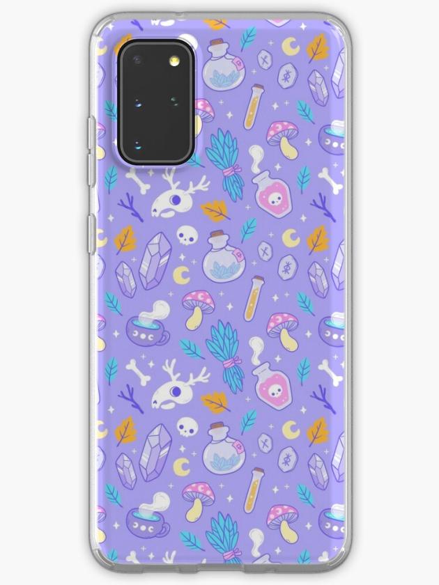 Galaxy S20+ | Witchy Ingredients // Pastel | Nikury Samsung Galaxy Phone Case Galaxy S20 Galaxy S20