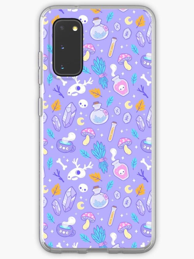 Galaxy S20 | Witchy Ingredients // Pastel | Nikury Samsung Galaxy Phone Case Galaxy S20 Galaxy S20