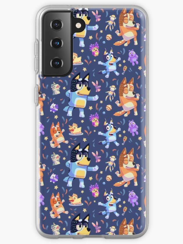 Galaxy S21+ | Dance Mode Bingo Bandit Chilli Heeler Samsung Galaxy Phone Case Galaxy S21 Galaxy S21