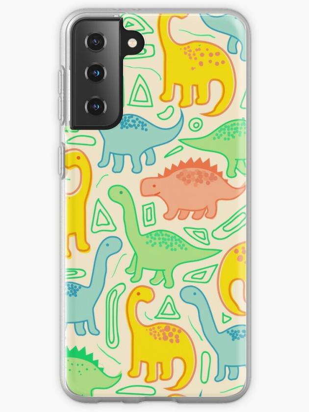 Galaxy S21+ | Dinosaur Party Samsung Galaxy Phone Case Galaxy S21 Galaxy S21