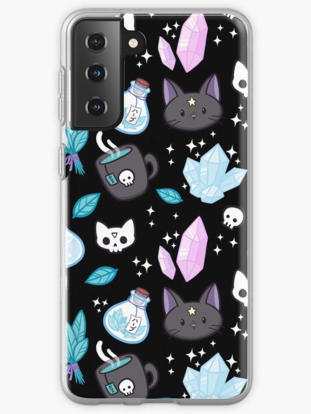 Galaxy S21+ | Herb Witch // Black | Nikury Samsung Galaxy Phone Case Galaxy S21 Galaxy S21