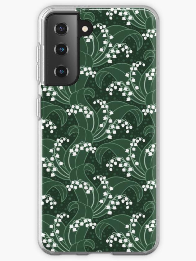 Galaxy S21 | Lily Of The Valley Pattern Samsung Galaxy Phone Case Galaxy S21 Galaxy S21