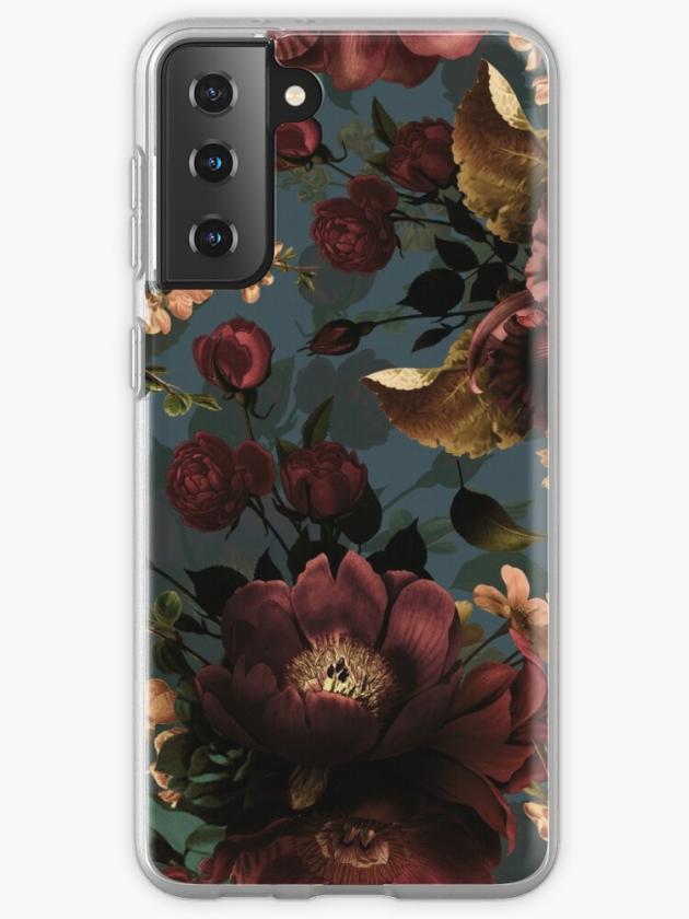 Galaxy S21+ | Moody Florals – Mystic Botanical Night Garden 10 Samsung Galaxy Phone Case Galaxy S21 Galaxy S21