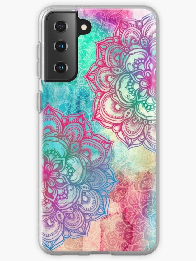 Galaxy S21+ | Round And Round The Rainbow Samsung Galaxy Phone Case Galaxy S21 Galaxy S21