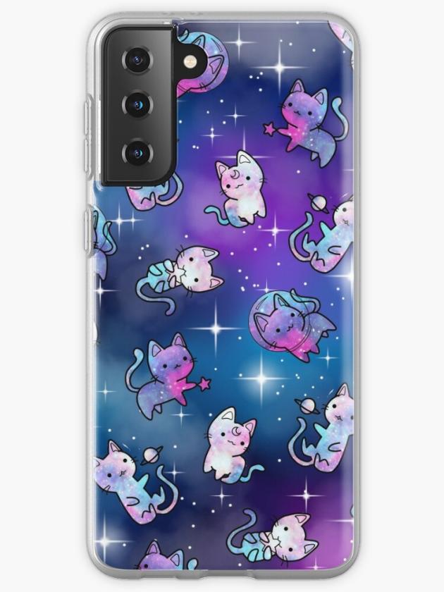 Galaxy S21+ | Space Kitties Samsung Galaxy Phone Case Galaxy S21 Galaxy S21