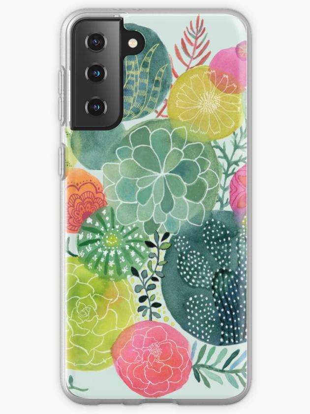 Galaxy S21+ | Succulent Circles Samsung Galaxy Phone Case Galaxy S21 Galaxy S21