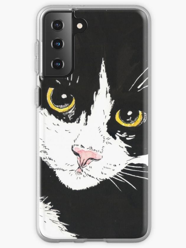 Galaxy S21+ | Tuxedo Cat Samsung Galaxy Phone Case Galaxy S21 Galaxy S21