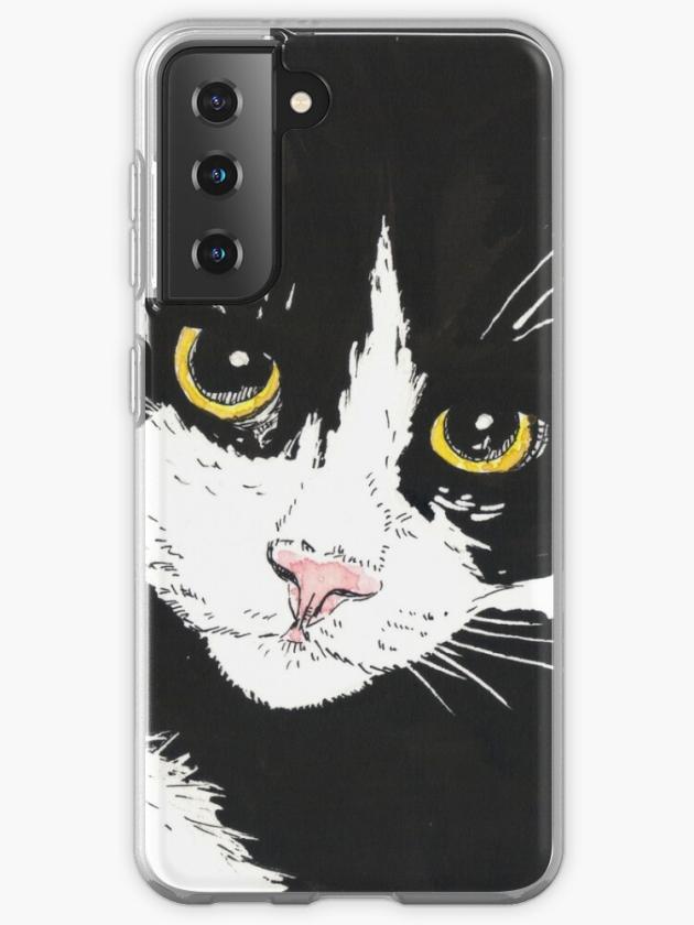 Galaxy S21 | Tuxedo Cat Samsung Galaxy Phone Case Galaxy S21 Galaxy S21