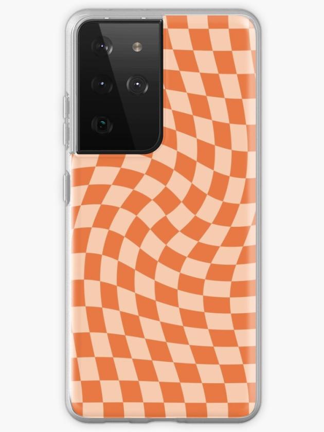 Galaxy S21 Ultra | Check Iv – Orange Twist Samsung Galaxy Phone Case Galaxy S21 Ultra Galaxy S21 Ultra