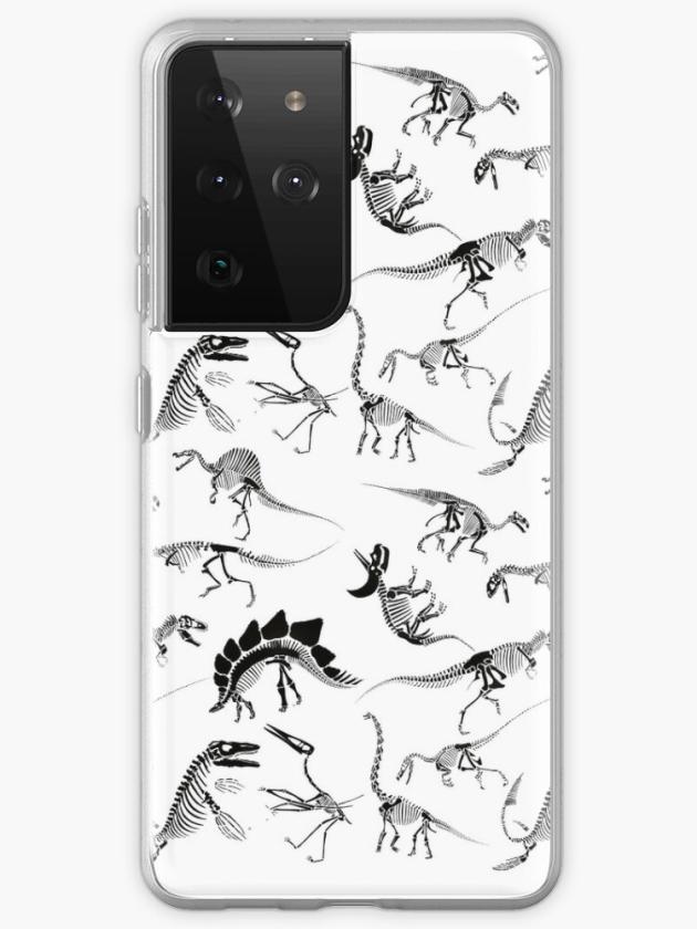 Galaxy S21 Ultra | Dinosaur Skeleton Diagrams Samsung Galaxy Phone Case Galaxy S21 Ultra Galaxy S21 Ultra