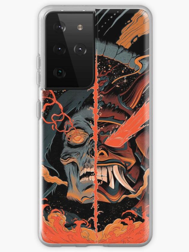 Galaxy S21 Ultra | Epic Cosmic Battle Illustration Samsung Galaxy Phone Case Galaxy S21 Ultra Galaxy S21 Ultra