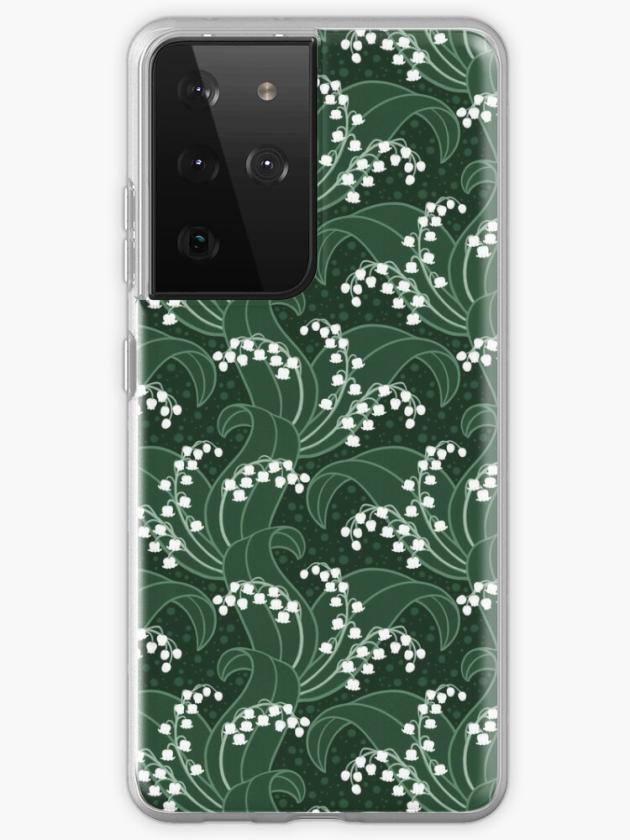 Galaxy S21 Ultra | Lily Of The Valley Pattern Samsung Galaxy Phone Case Galaxy S21 Ultra Galaxy S21 Ultra