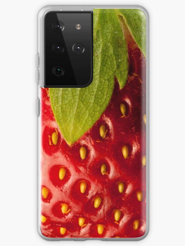 Galaxy S21 Ultra | Strawberry Samsung Galaxy Phone Case Galaxy S21 Ultra Galaxy S21 Ultra