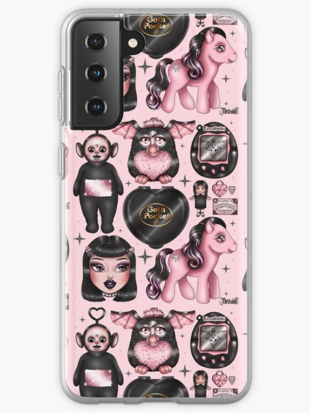 Galaxy S21+ | Vintage Goth Toys Samsung Galaxy Phone Case Galaxy S21 Galaxy S21