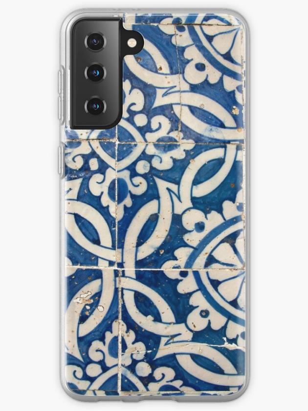 Galaxy S21+ | Vintage Portuguese Azulejo Samsung Galaxy Phone Case Galaxy S21 Galaxy S21