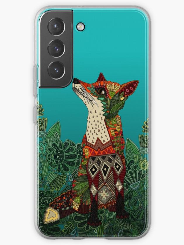 Galaxy S22 | Floral Fox Samsung Galaxy Phone Case Galaxy S22 Galaxy S22