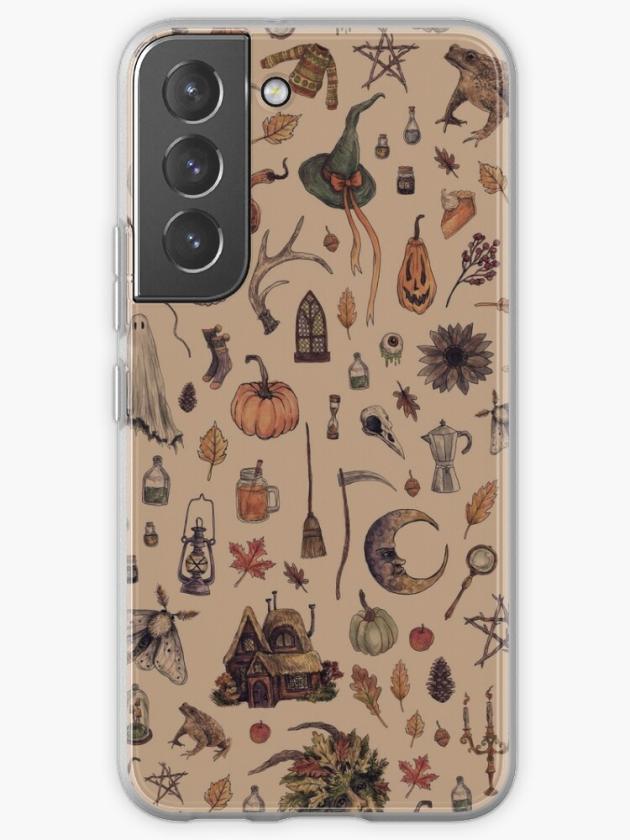 Galaxy S22 | Rustic Brown Cozy Crone Samsung Galaxy Phone Case Galaxy S22 Galaxy S22