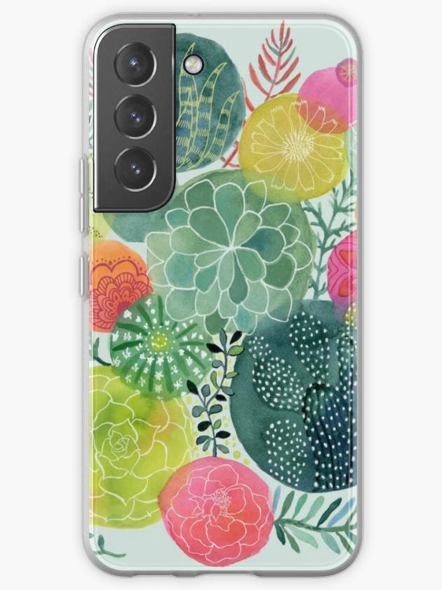 Galaxy S22 | Succulent Circles Samsung Galaxy Phone Case Galaxy S22 Galaxy S22