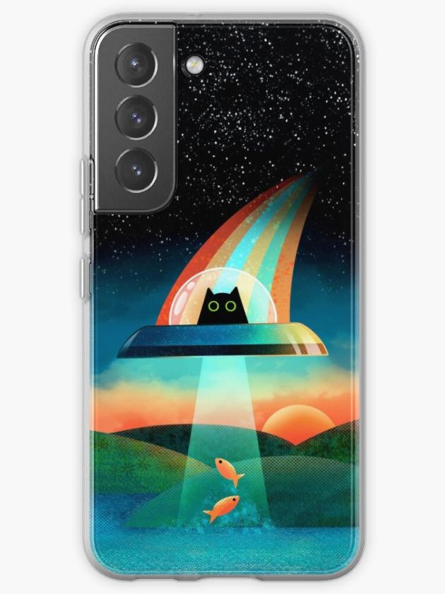 Galaxy S22 | The Purrfect Alien  Samsung Galaxy Phone Case Galaxy S22 Galaxy S22