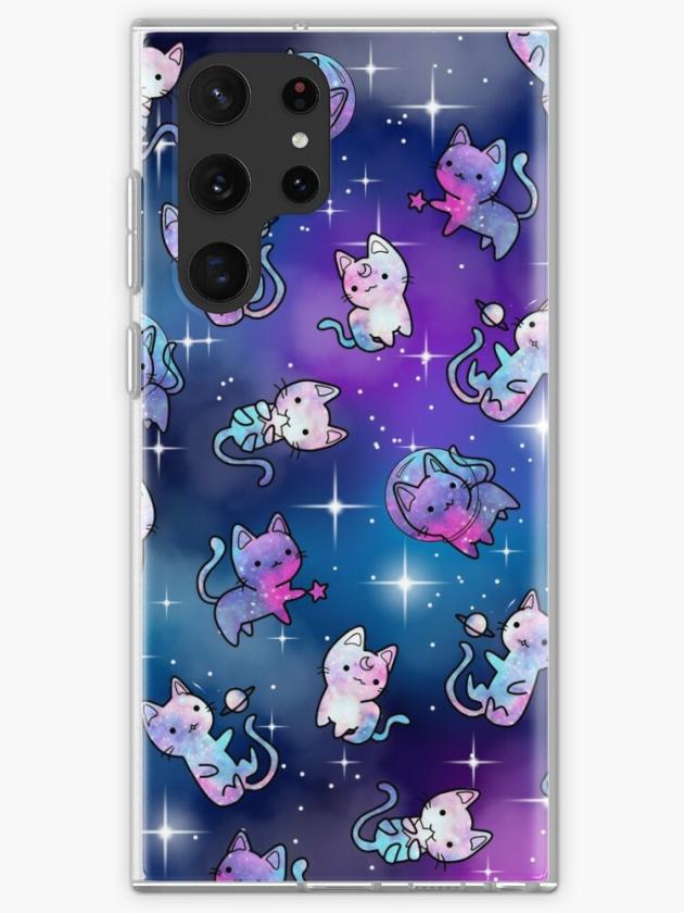 Galaxy S22 Ultra | Space Kitties Samsung Galaxy Phone Case Galaxy S22 Ultra Galaxy S22 Ultra