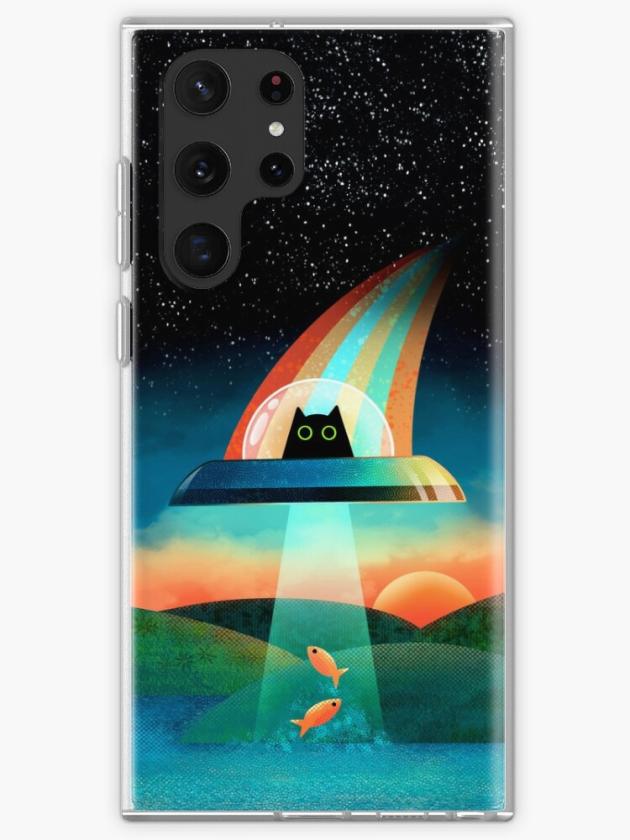 Galaxy S22 Ultra | The Purrfect Alien  Samsung Galaxy Phone Case Galaxy S22 Ultra Galaxy S22 Ultra