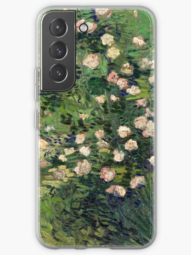 Galaxy S22 | Vincent Van Gogh – Roses, 1889  Samsung Galaxy Phone Case Galaxy S22 Galaxy S22