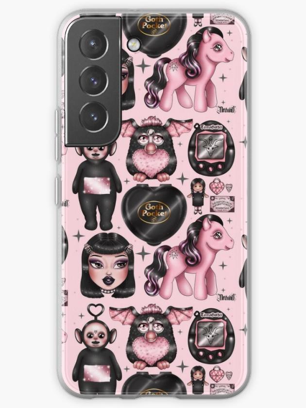 Galaxy S22 | Vintage Goth Toys Samsung Galaxy Phone Case Galaxy S22 Galaxy S22