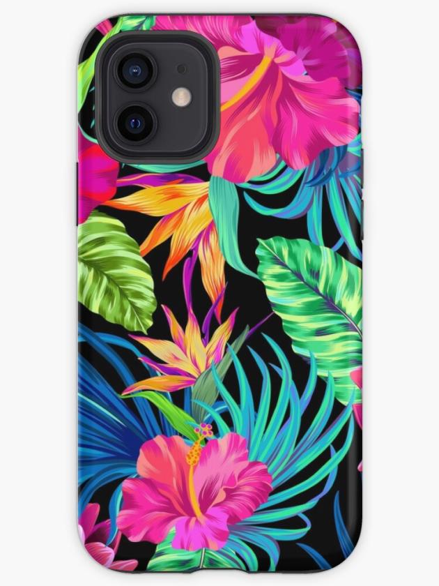 Iphone 12 | Drive You Mad Hibiscus Pattern Iphone Case Iphone 12 Iphone 12