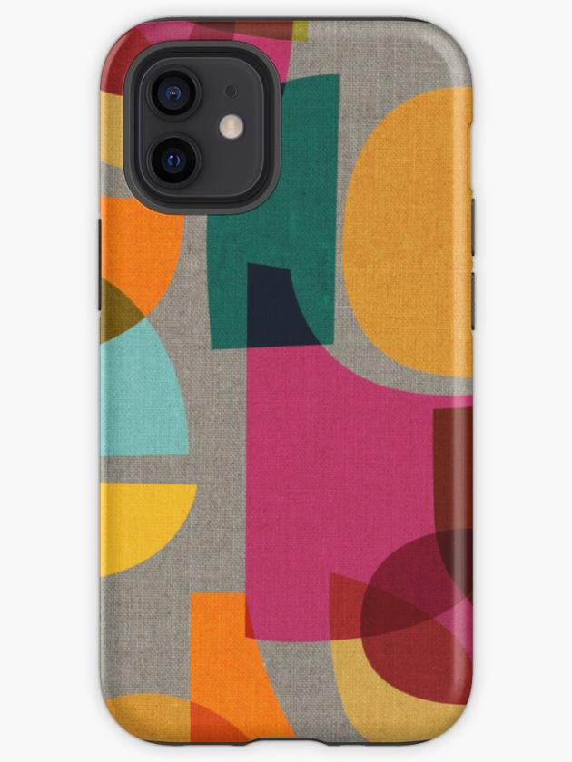 Iphone 12 Mini | Mid Century Kaleidoscope Iphone Case Iphone 12 Mini Iphone 12 Mini