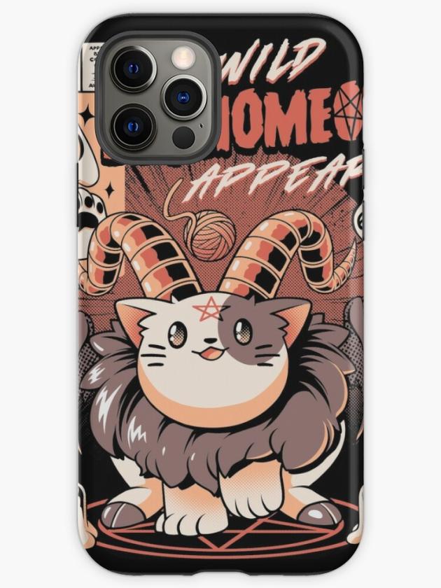 Iphone 12 Pro | Baphomeow Iphone Case Iphone 12 Pro Iphone 12 Pro