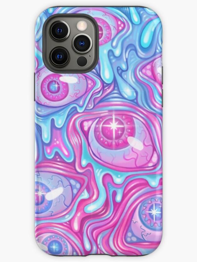 Iphone 12 Pro | Eyeball Pattern – Version 2 Iphone Case Iphone 12 Pro Iphone 12 Pro