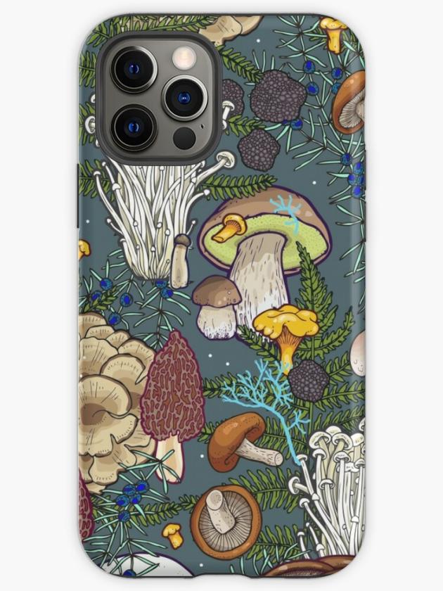 Iphone 12 Pro | Mushroom Forest Iphone Case Iphone 12 Pro Iphone 12 Pro