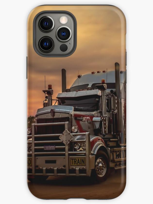 Iphone 12 Pro | Prime Mover Kenworth Truck At Sunset Iphone Case Iphone 12 Pro Iphone 12 Pro