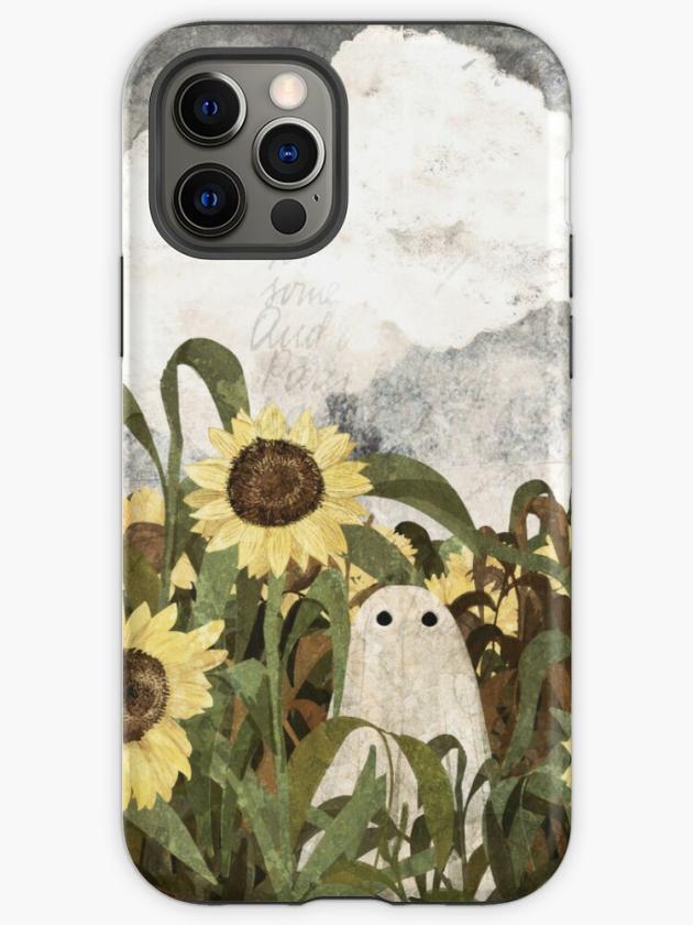 Iphone 12 Pro | There’s A Ghost In The Sunflower Field Again… Iphone Case Iphone Cases Iphone 12 Pro