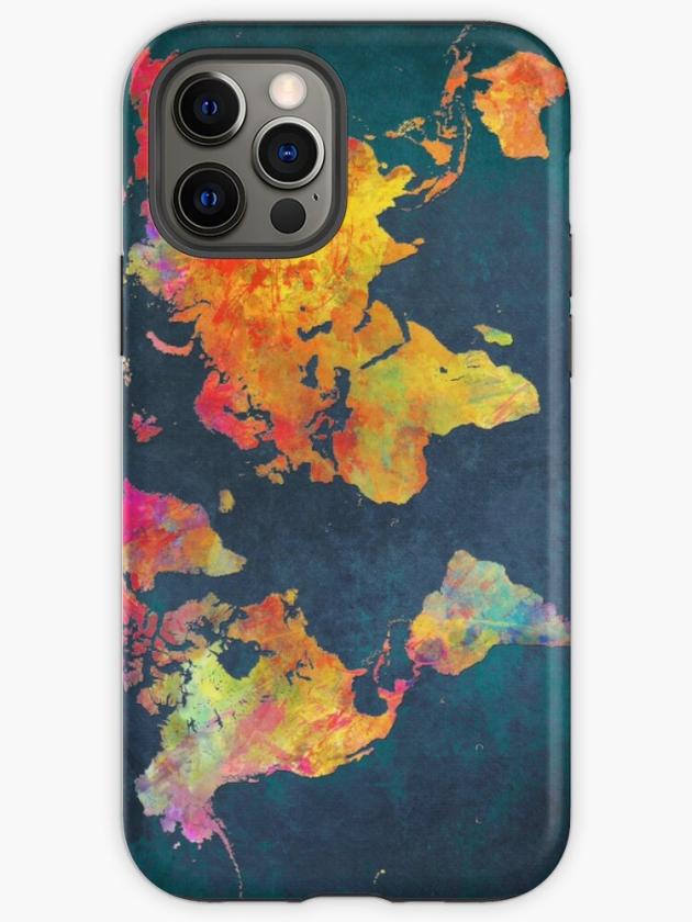 Iphone 12 Pro | World Map  Iphone Case Iphone 12 Pro Iphone 12 Pro