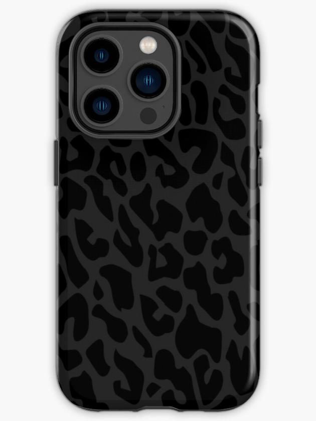 Iphone 14 Pro | Black Leopard Print Iphone Case Iphone 14 Pro Iphone 14 Pro