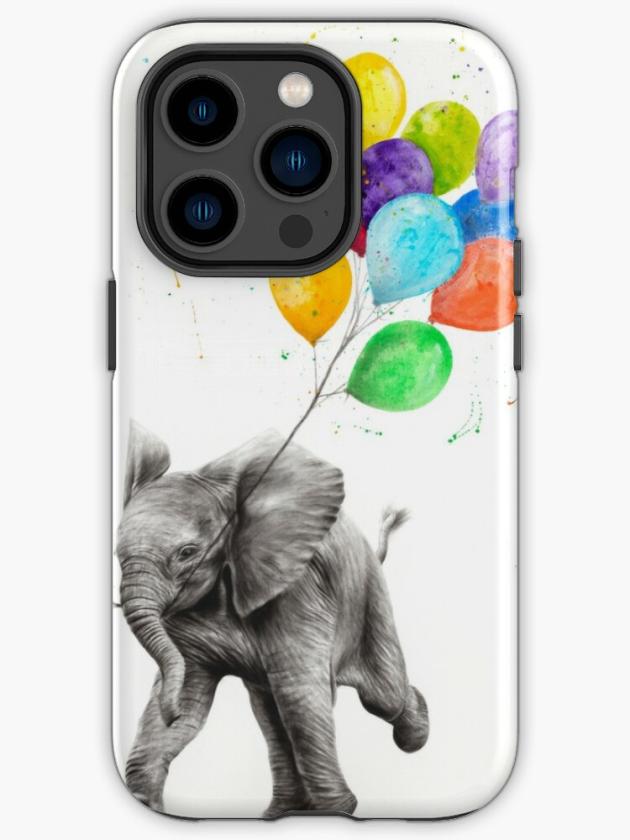 Iphone 14 Pro | Elephant Freedom Iphone Case Iphone 14 Pro Iphone 14 Pro