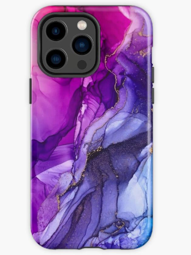 Iphone 14 Pro Max | Abstract Vibrant Rainbow Ombre Iphone Case Iphone 14 Pro Max Iphone 14 Pro Max