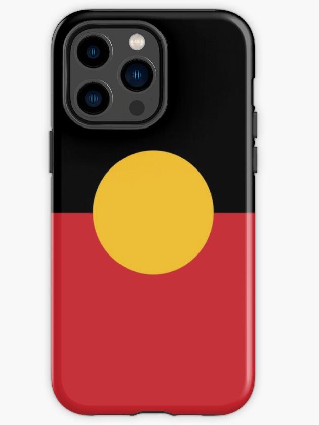 Iphone 14 Pro Max | Australian Aboriginal Flag #2 Iphone Case Iphone 14 Pro Max Iphone 14 Pro Max