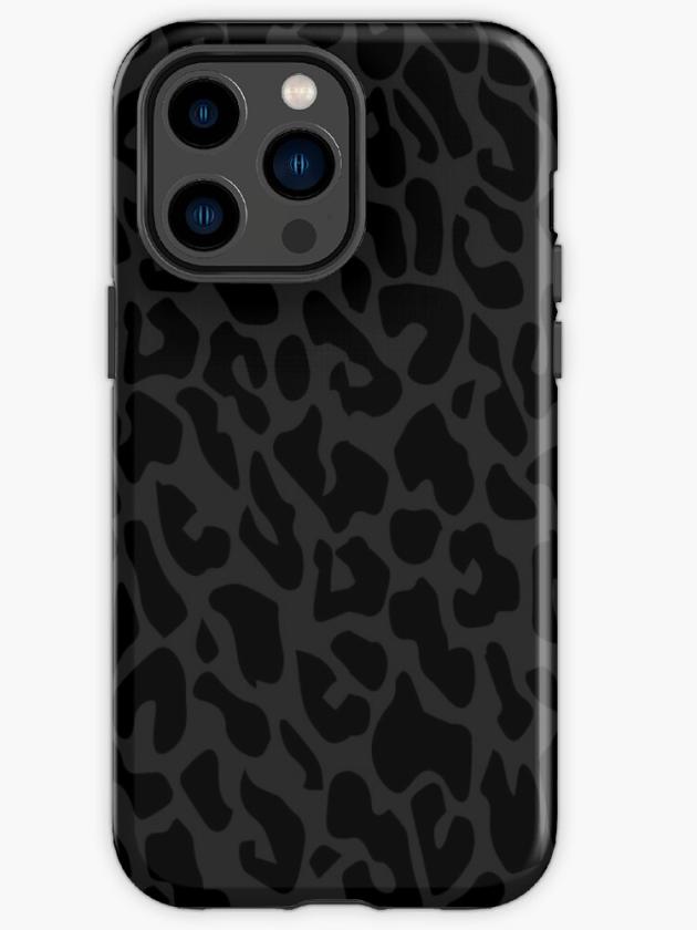 Iphone 14 Pro Max | Black Leopard Print Iphone Case Iphone 14 Pro Max Iphone 14 Pro Max