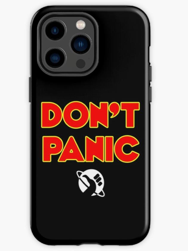 Iphone 14 Pro Max | Dont Panic Color Iphone Case Iphone 14 Pro Max Iphone 14 Pro Max